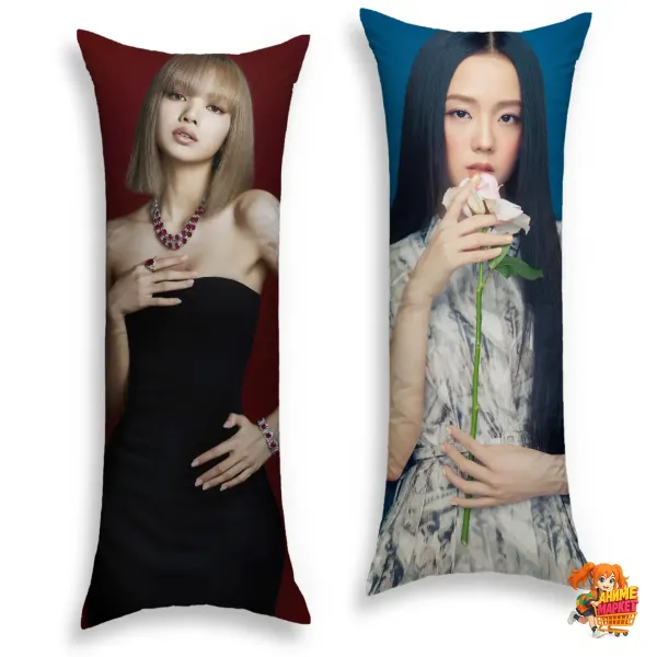 Дакимакура BLACKPINK Лиса и Джису Дакимакура BLACKPINK Лиса и Джису