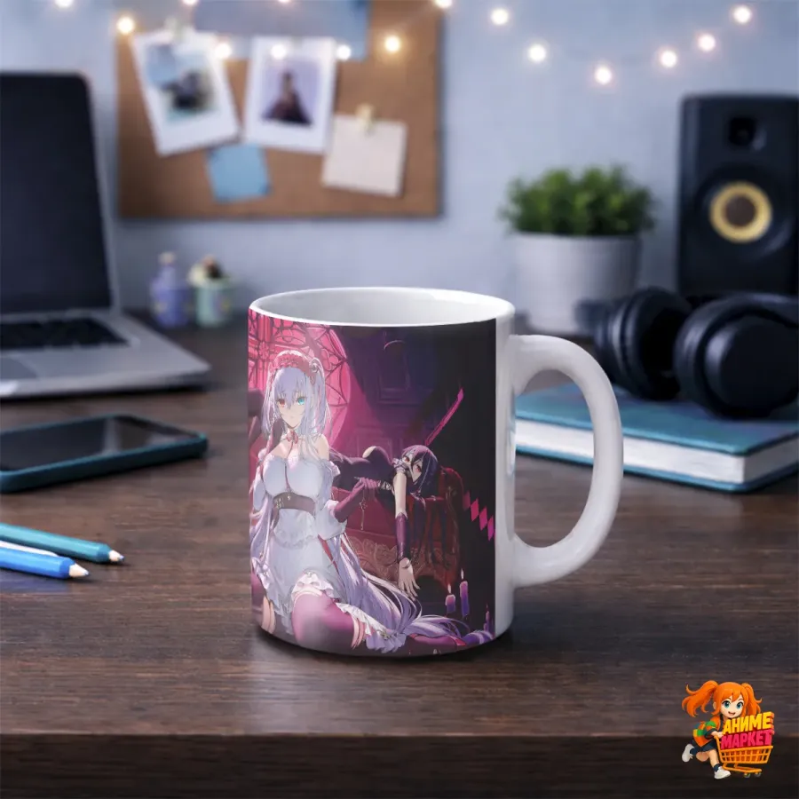 Кружка Azur Lane Эльбинг и U-47