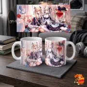 Кружка Azur Lane Формидебл и Мэри Роуз