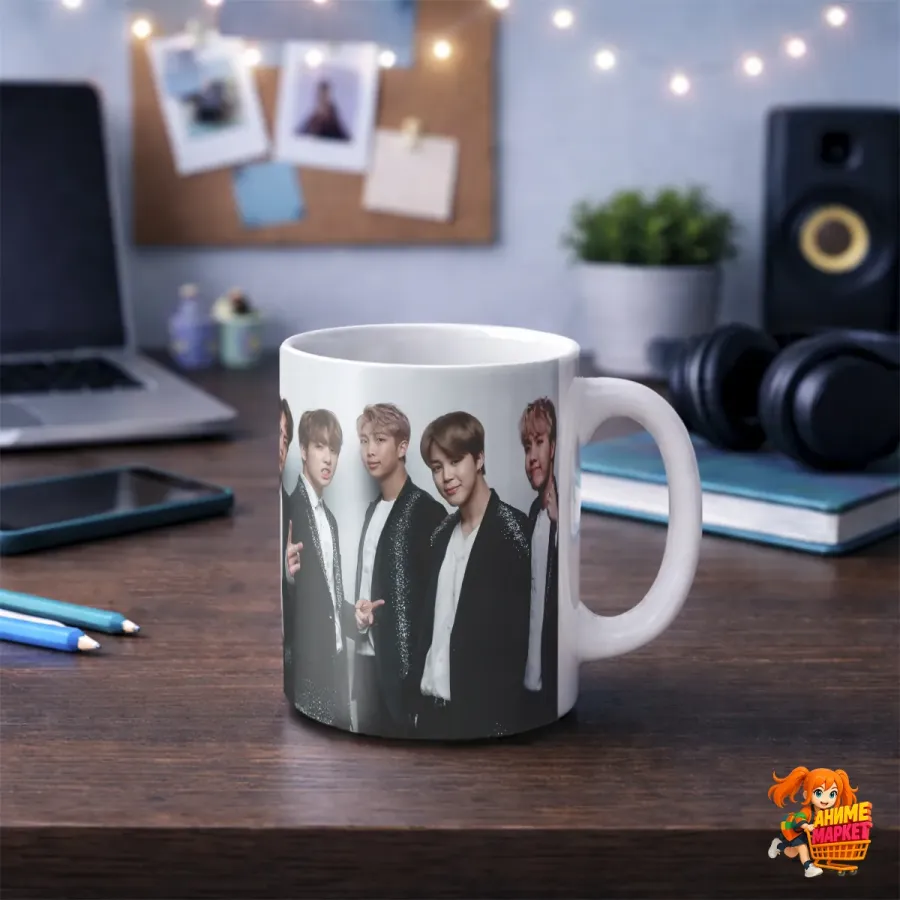 Кружка k-pop BTS