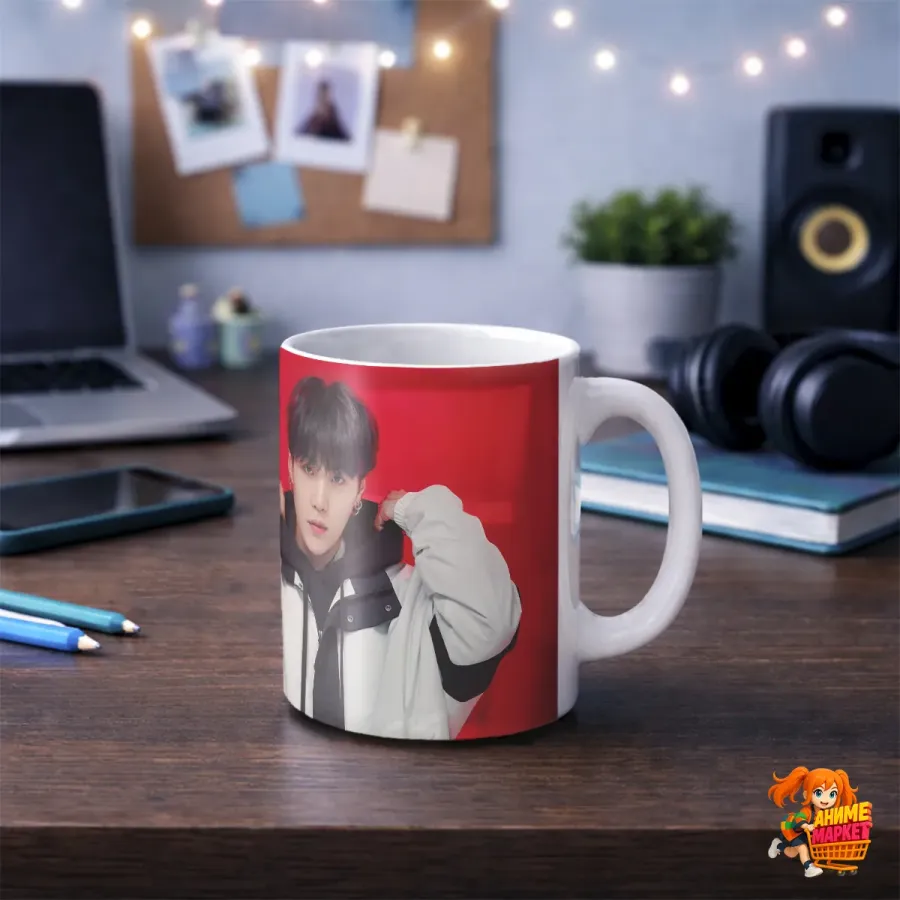 Кружка k-pop BTS Мин Юнги