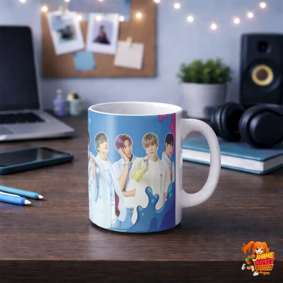 Кружка k-pop BTS