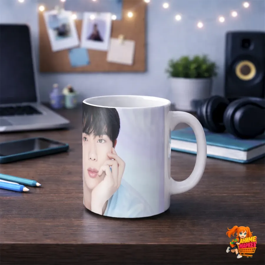 Кружка k-pop BTS Ким Сокчин