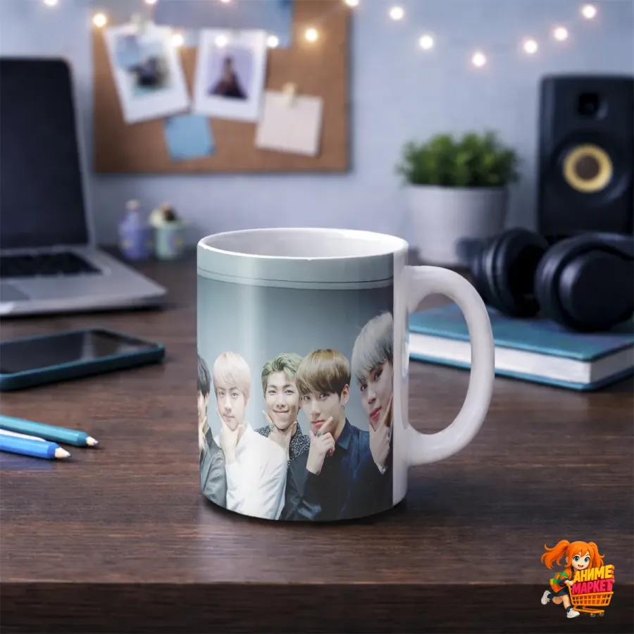 Кружка k-pop BTS