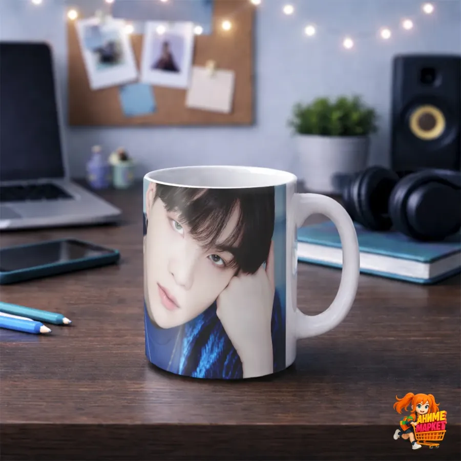 Кружка k-pop BTS Мин Юнги
