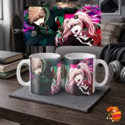 Кружка Danganronpa Макото и Джунко