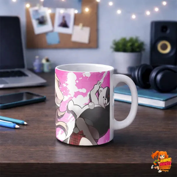 Кружка Danganronpa Джунко и Монокума Кружка Danganronpa Джунко и Монокума