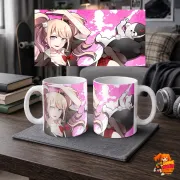 Кружка Danganronpa Джунко и Монокума