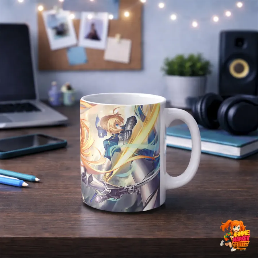 Кружка Fate/Grand Order Сэйбер и Жанна д’Арк
