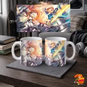 Кружка Fate/Grand Order Сэйбер и Жанна д’Арк