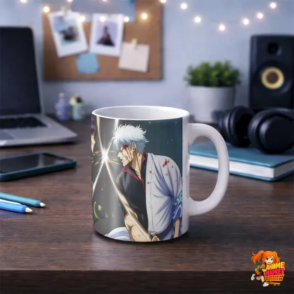 Кружка Gintama Гинтоки и Такасуги Кружка Gintama Гинтоки и Такасуги
