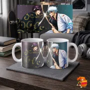 Кружка Gintama Гинтоки и Такасуги