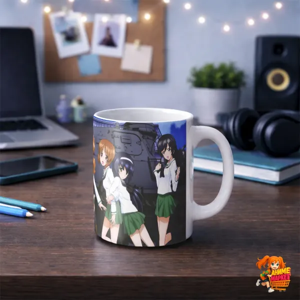 Кружка Girls und Panzer Девушки и танки Кружка Girls und Panzer Девушки и танки