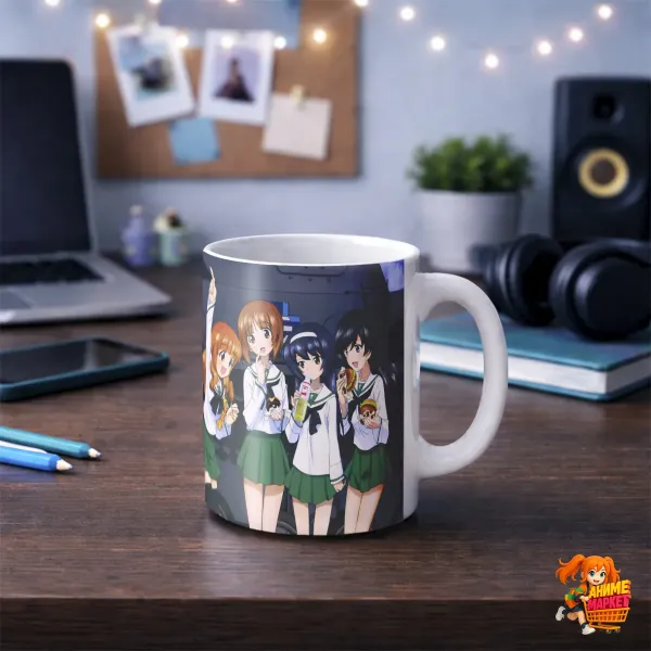 Кружка Girls und Panzer Девушки и танки Кружка Girls und Panzer Девушки и танки