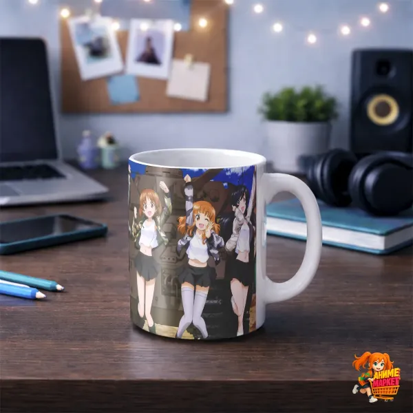 Кружка Girls und Panzer Девушки и танки Кружка Girls und Panzer Девушки и танки