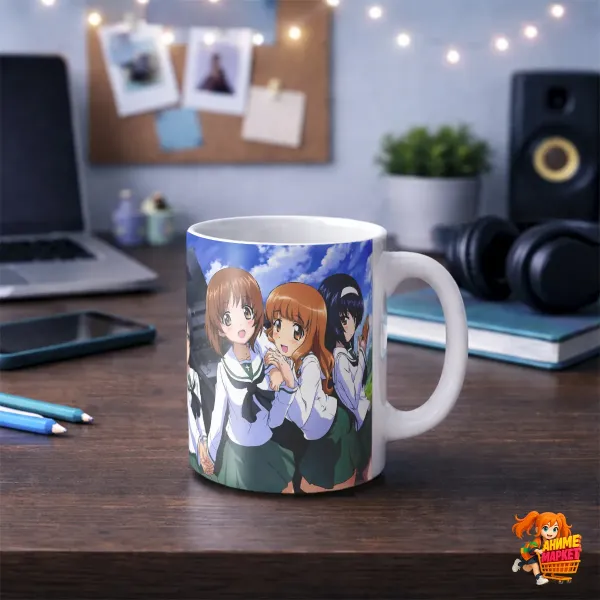 Кружка Girls und Panzer Девушки и танки Кружка Girls und Panzer Девушки и танки