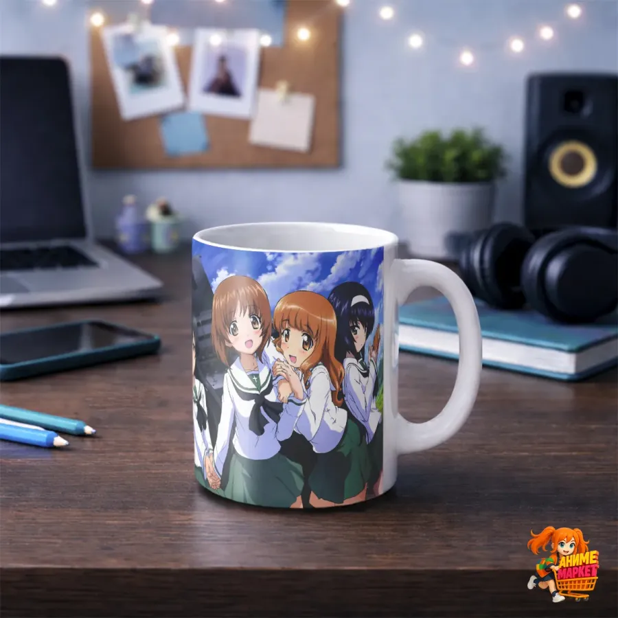 Кружка Girls und Panzer Девушки и танки