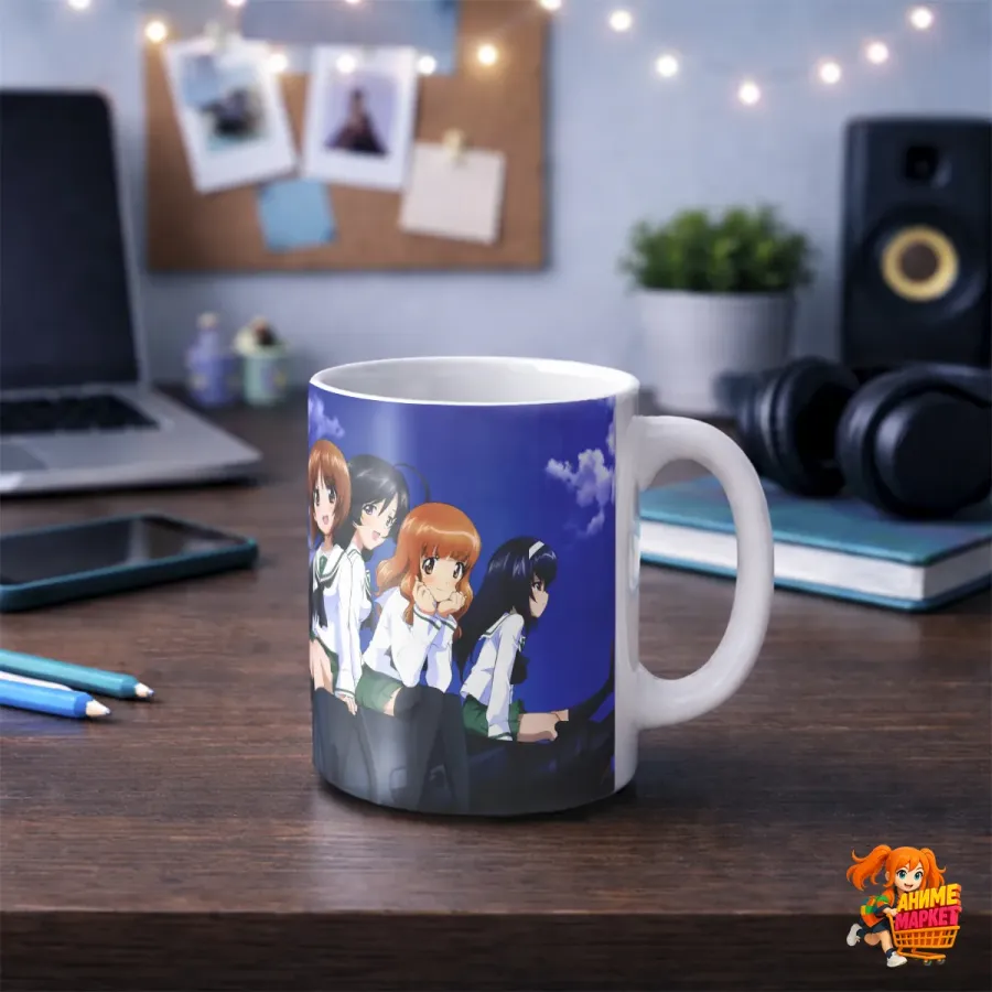 Кружка Girls und Panzer Девушки и танки