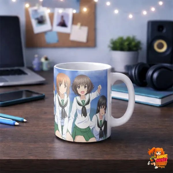 Кружка Girls und Panzer Девушки и танки Кружка Girls und Panzer Девушки и танки