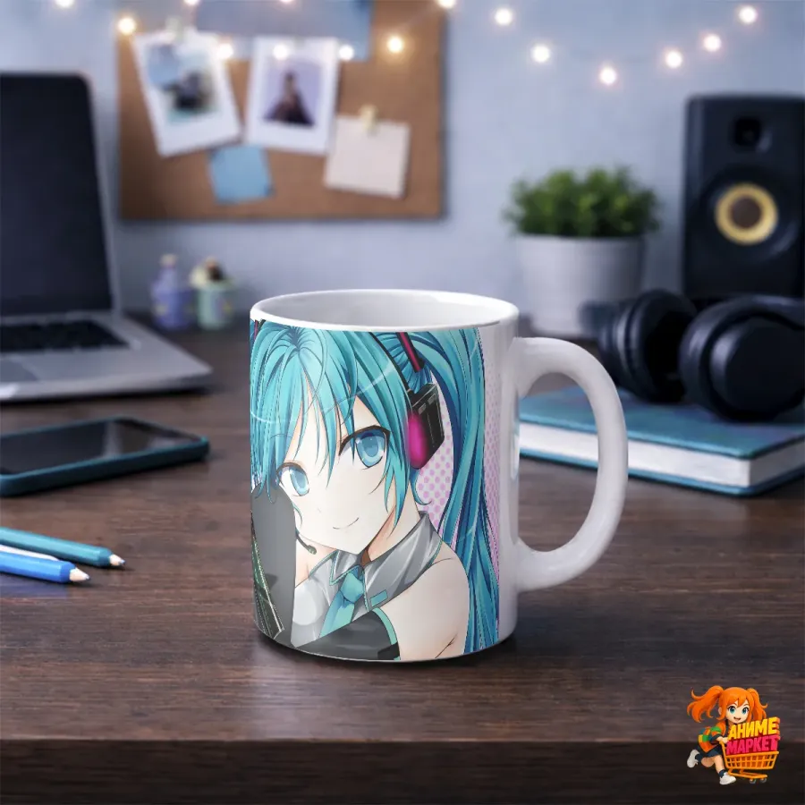 Кружка Hatsune Miku
