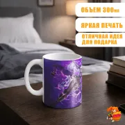 Кружка Хонкай Стар Рейл Чёрный Лебедь