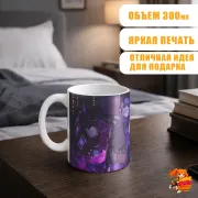 Кружка Хонкай Стар Рейл Чёрный Лебедь