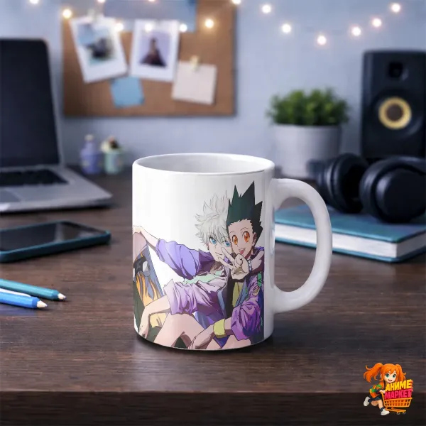 Кружка Hunter x Hunter Гон Фрикс и Киллуа Золдик Кружка Hunter x Hunter Гон Фрикс и Киллуа Золдик