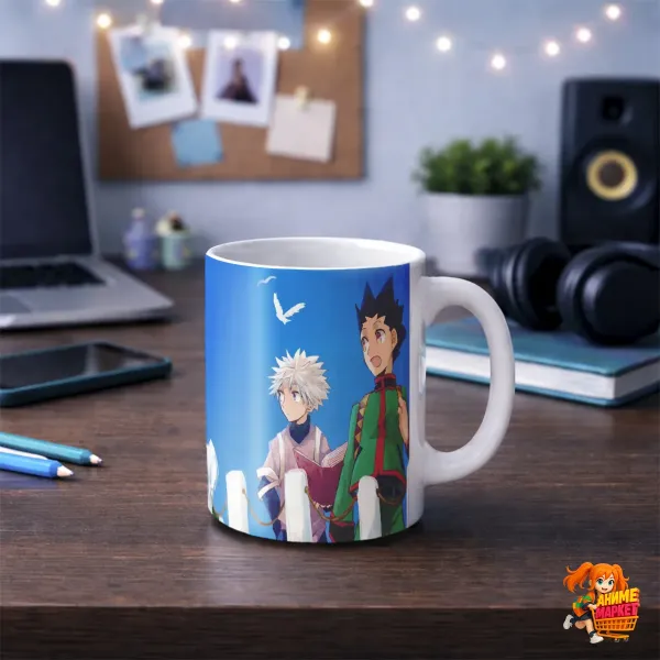 Кружка Hunter x Hunter Гон Фрикс и Киллуа Золдик