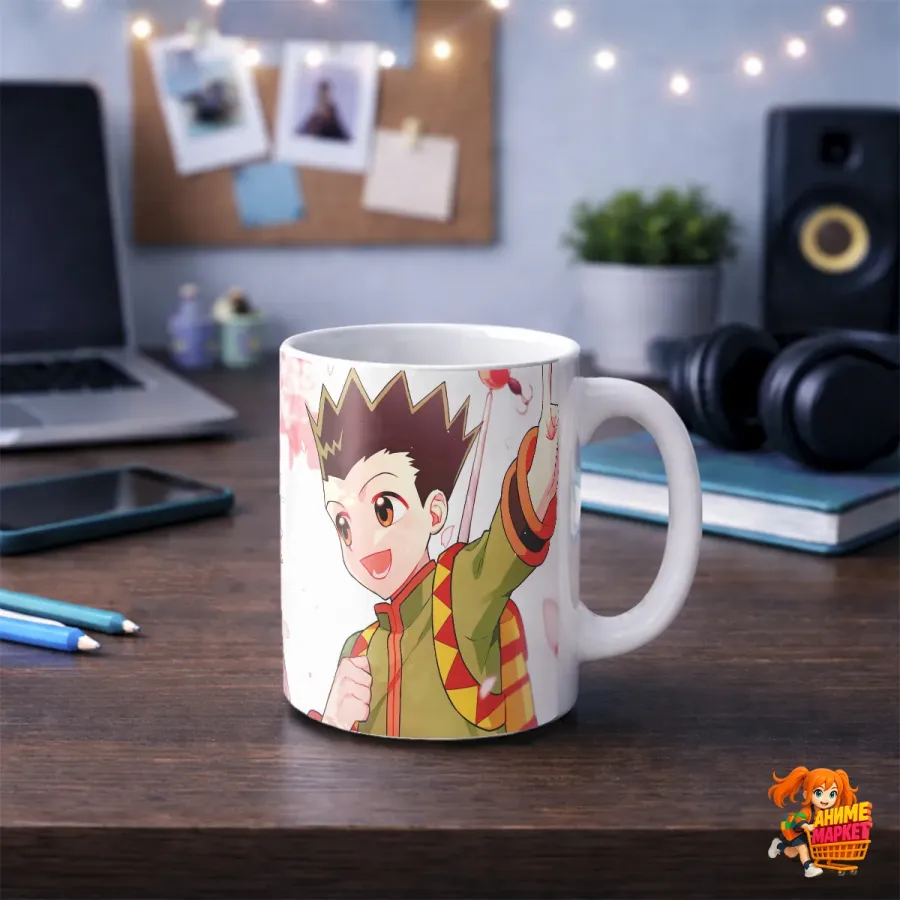 Кружка Hunter x Hunter Гон Фрикс и Киллуа Золдик