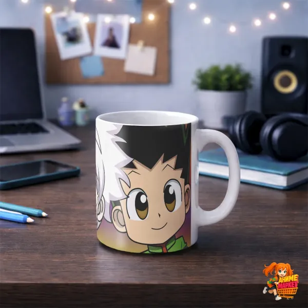 Кружка Hunter x Hunter Гон Фрикс и Киллуа Золдик