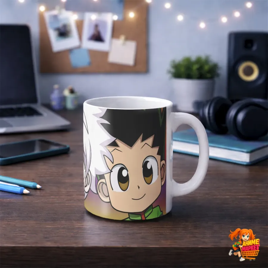 Кружка Hunter x Hunter Гон Фрикс и Киллуа Золдик