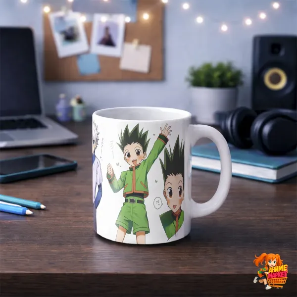 Кружка Hunter x Hunter Гон Фрикс и Киллуа Золдик Кружка Hunter x Hunter Гон Фрикс и Киллуа Золдик