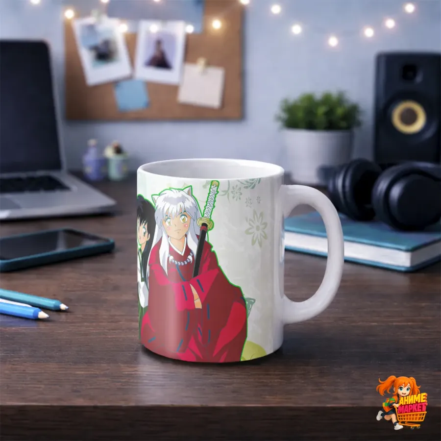 Кружка InuYasha Инуяся и Кагомэ