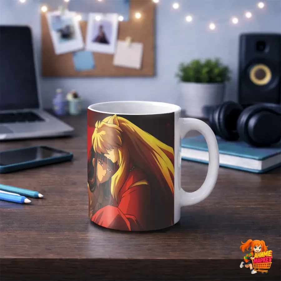 Кружка InuYasha Инуяся и Кикё