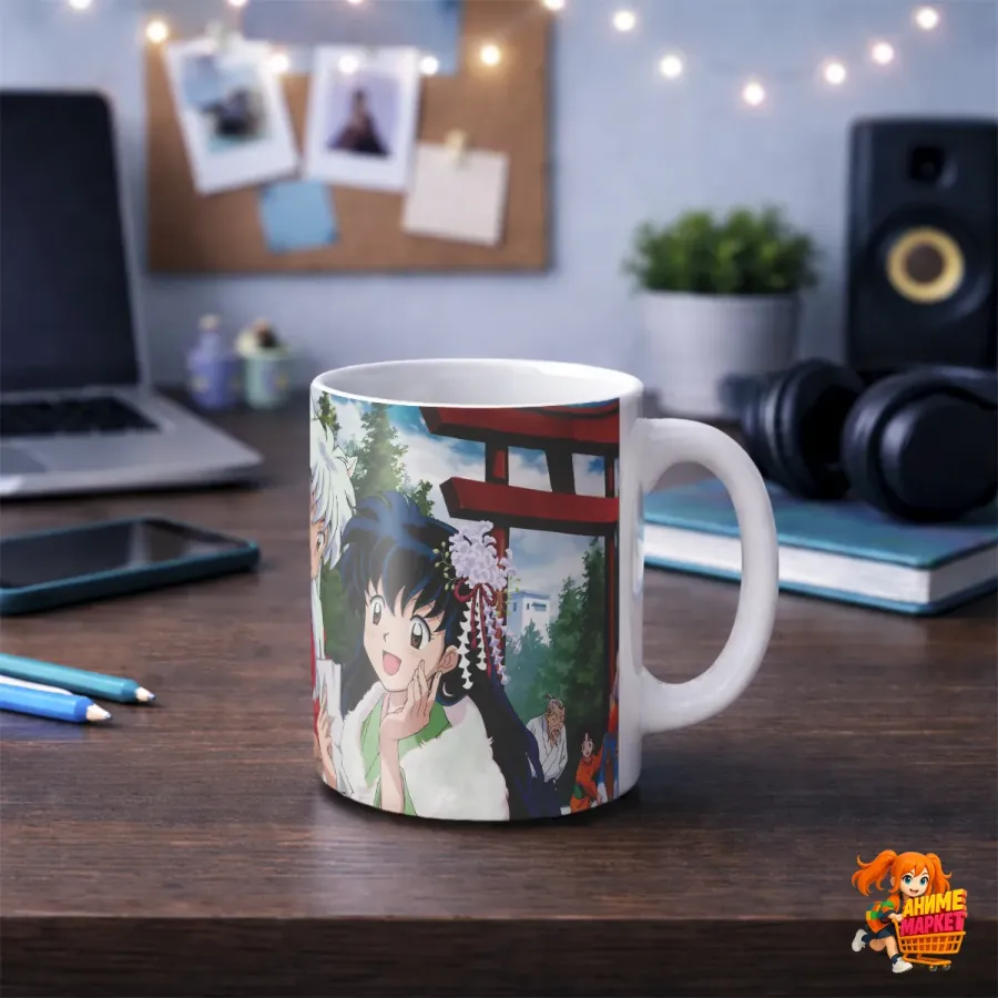 Кружка InuYasha Инуяся и Кагомэ