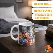 Кружка JoJo’s Bizzare Adventure Гвидо Миста