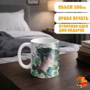 Кружка JoJo’s Bizzare Adventure Рохан Кисибэ