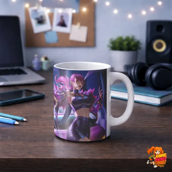 Кружка k-pop K/DA Эвелинн Кружка k-pop K/DA Эвелинн