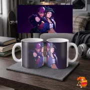 Кружка k-pop K/DA Эвелинн и Акали