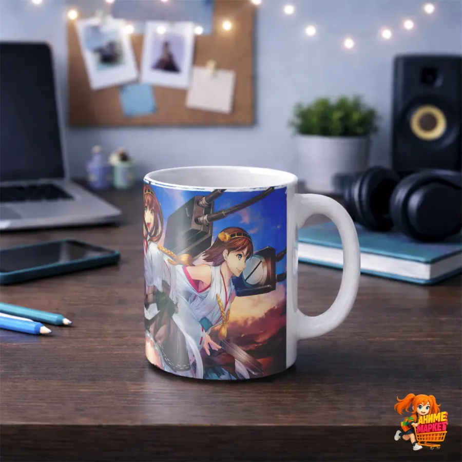 Кружка Kantai Collection Конго и Хиэй