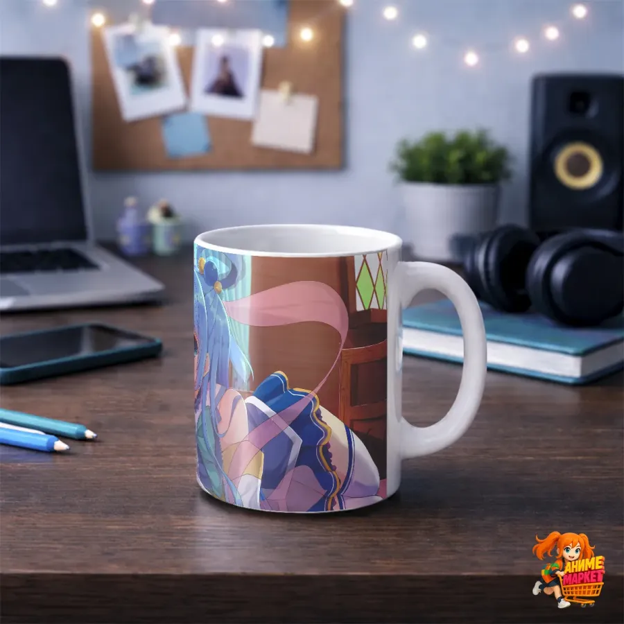 Кружка Konosuba Коносуба Аква