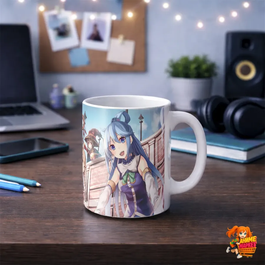 Кружка Konosuba Коносуба Аква