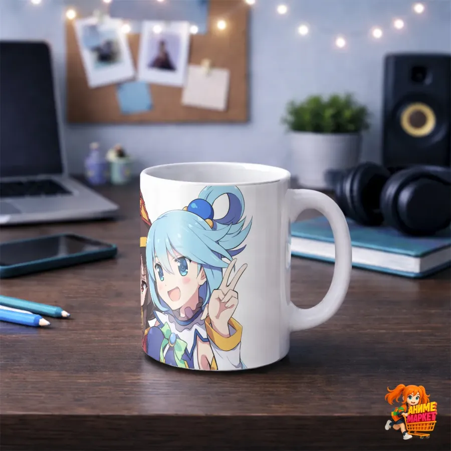 Кружка Konosuba Коносуба Аква