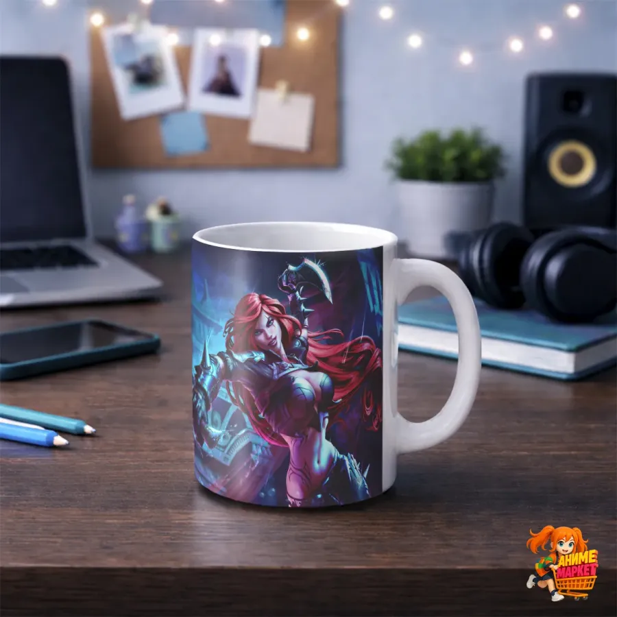 Кружка League of Legends Лига Легенд Катарина