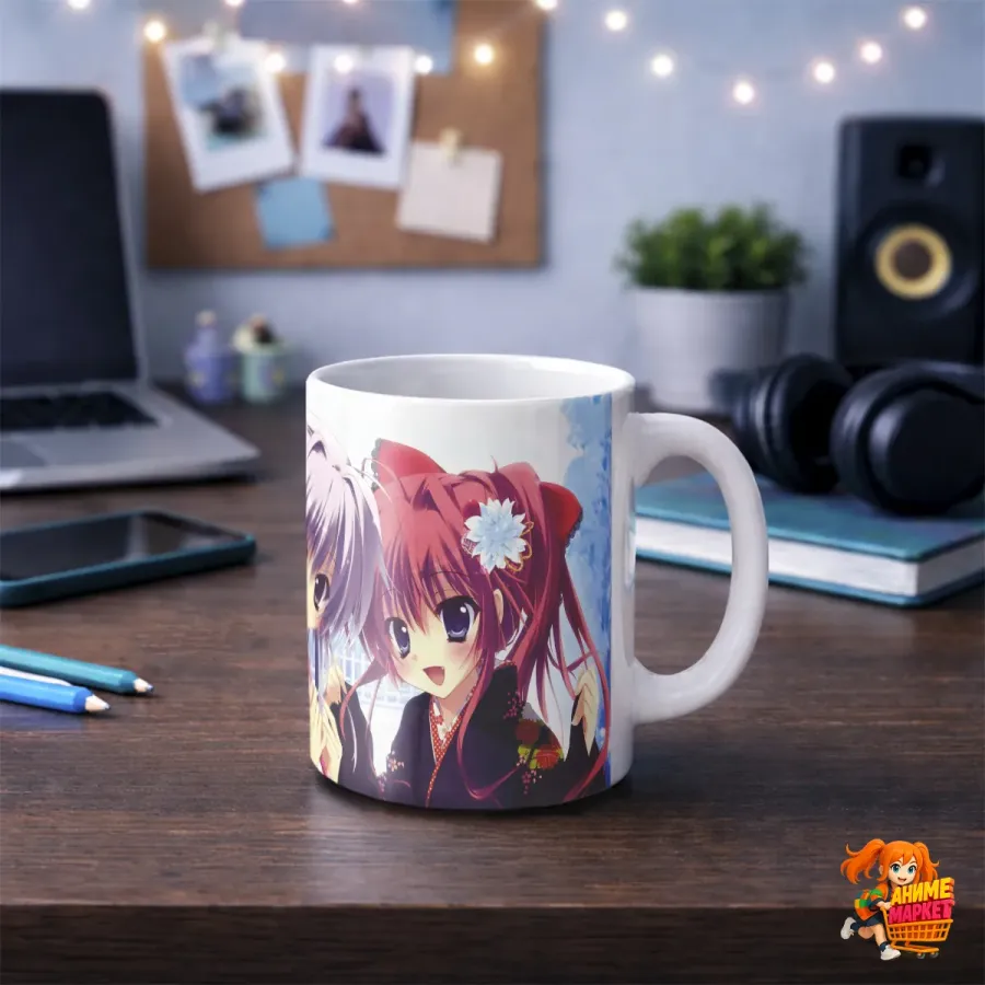 Кружка Mashiroiro Symphony Миу и Сана