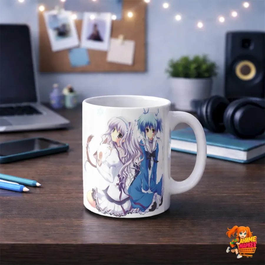 Кружка Mashiroiro Symphony Миу и Сакуно