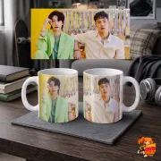 Кружка k-pop Monsta X Хёнвон и Шону