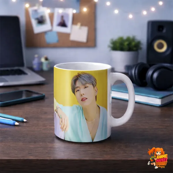 Кружка k-pop Monsta X Минхёк и Кихён