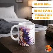 Кружка Monster girl encyclopedia Энциклопеция девушек-монстров Фенрир