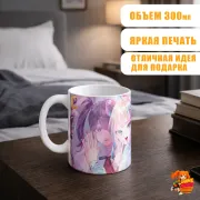 Кружка Needy Streamer Overload Амэ-тян и Кангел